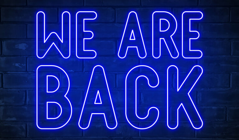 WE ARE BACK!!!! WE ARE BACK!!!!
